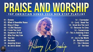 Oceans  Hillsong Worship Christian Worship Songs 2024 ✝✝ Best Praise And Worship Lyrics 6 [upl. by Atiuqahc860]