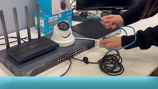 How To Setup a Hikvision Hilook IP Camera [upl. by Nirual982]