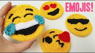 Como tejer EMOJIS A CROCHET ENGLISH SUB  tutorial paso a paso · AHUYAMA CROCHET [upl. by O'Hara242]