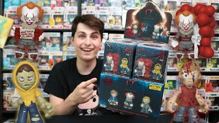 IT Chapter 2 Full Case of Mystery Minis Unboxing [upl. by Elurd]