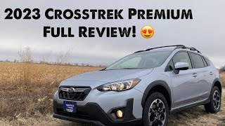 2023 Subaru Crosstrek Premium Walk Around Review and 060 [upl. by Corb46]