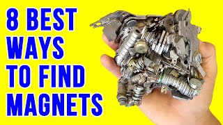 8 BEST Ways to Get Strong Magnets at Home for FREE  and where NOT to [upl. by Halonna]