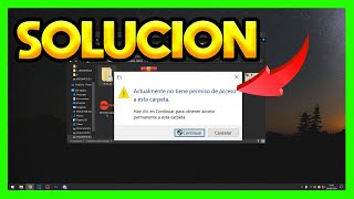 ✅ACTUALMENTE NO TIENE PERMISO DE ACCESO A ESTA CARPETA WINDOWS 10 [upl. by Machute887]