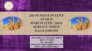 5th Sunday in Lent Year B [upl. by Atekihs266]