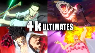 One Piece Fighting Path PC All Ultimates 4K 90FPS [upl. by Blancha184]