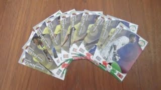 UPDATE ECUADOR limited edition CARDS panini adrenalyn xl road to world cup 2014 trading cards [upl. by Fara]