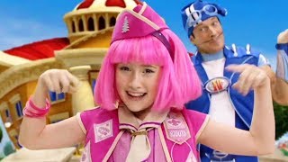 Lazy Town Song  Bing Bang Digga Rigga Dong with Stephanie Sportacus Music Video  Lazy Town Songs [upl. by Eiuqnimod]