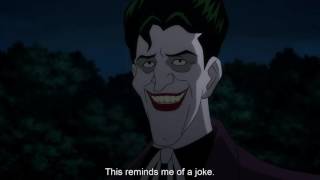 Joker tells Batman a joke and batman laughs [upl. by Wilde]