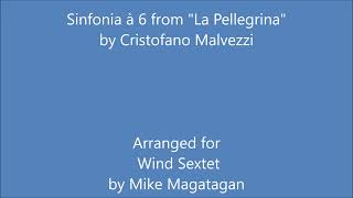 Sinfonia à 6 from quotLa Pellegrinaquot for Wind Sextet [upl. by Skip]