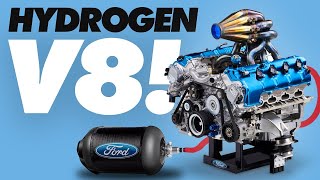 The V8 Engine that Runs on HYDROGEN [upl. by Sateia328]