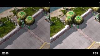 Red Alert 3 PS3 360 Comparison [upl. by Oap]