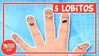 5 Lobitos Tiene la Loba  DUBBI KIDS  aprende Los Dedos de la Mano [upl. by Alduino46]