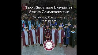 Texas Southern University Spring 2023 Commencement [upl. by Yesnil]