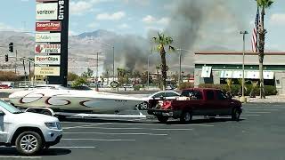 Brush 🔥 Fire LaughlinNV August 19 2024 [upl. by Esilana311]