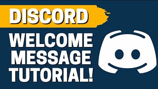 WELCOME MESSAGE TOTORIAL [upl. by Suhploda174]