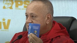 DIOSDADO CABELLO  RUEDA DE PRENSA DEL PSUV 28102024 TECNOILDE DiosdadoCabello NICOLÁSMADURO [upl. by Auhel155]