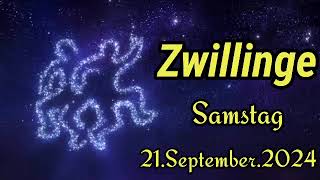 horoskop Zwillinge für heute 21 september 2024 [upl. by Dever]