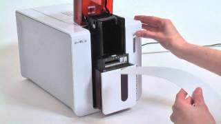 Evolis Primacy  How to do an advanced printer cleaning [upl. by Ori]