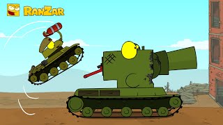 Manual Aiming RanZar Cartoons about tanks [upl. by Thorlie]