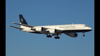 Samaritans Purse DC8 landing YIP [upl. by Margret]