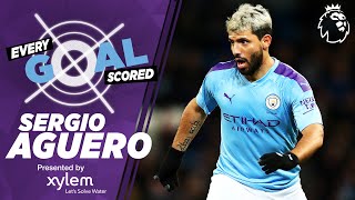 SERGIO AGUERO  RAINING GOALS  EVERY PREMIER LEAGUE GOAL SCORED  MAN CITY [upl. by Gwen82]