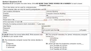 Westley Public Library Membership  Test 54  IELTS LISTENING PRACTICE TEST RECENT ACTUAL TEST [upl. by O'Kelly]