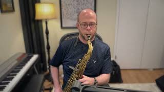 20242025 TMEA Texas AllState Jazz Saxophone Etude 2 Ballad  Dr Justin Pierce tenor saxophone [upl. by Daloris]