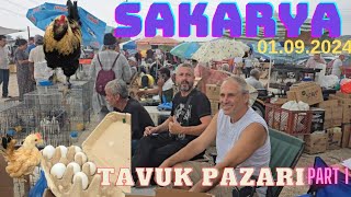 01092024 Sakarya tavuk pazarı part 1 [upl. by Burgener]