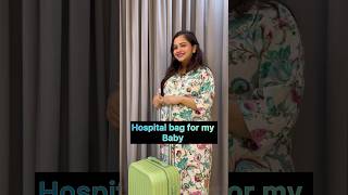 Things I packed in my hospital bag for my baby  Shorts  Rashmitha Poojary  Vj Pawan Singh [upl. by Rehttam]