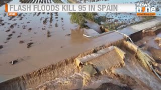 Spains Worst Flooding in Decades Claims 95 Lives in Valencia Dozens Still Missing [upl. by Aihsein623]