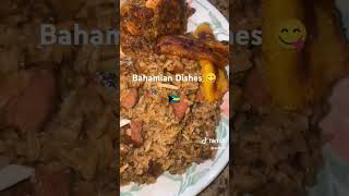 Bahamian Dishes and music 🎵🎶🇧🇸bahamianmusicbahamianfood [upl. by Coffin]