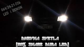 AUDI A3 xenon led projektoridnevna svetla [upl. by Eugatnom795]