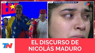 ELECCIONES VENEZUELA I EL DISCURSO DE NICOLÁS MADURO [upl. by Rahs472]