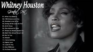 Whitney Houston Greatest Hits Full Album  Whitney Houston Best Song Ever All Time [upl. by Diva]