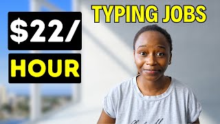 800Month 4 Typing jobs for beginners worldwide  Transcription jobs [upl. by Naus525]