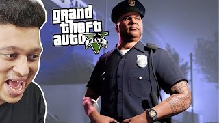 POLICE OFFICER IN GTA 5 [upl. by Nairadal]