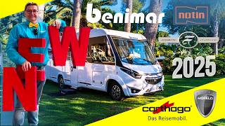 Nouveautés CampingCars 2025  Découvrez la Collection Benimar et Plus Encore [upl. by Chandos]