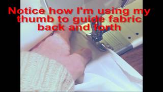 Rolled Hemmer Foot Instructions for Bernina version 2 [upl. by Blakelee360]