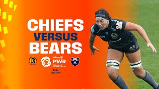 Exeter Chiefs v Bristol Bears Full Match  Allianz Premiership Womens Rugby 2324 [upl. by Cir]