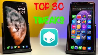 Top 30 Nuevos Tweaks para Sileo y Cydia en IOS 121212 [upl. by Sami334]