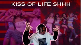 Kiss Of Life ‘Shhh’ performance  REACTION [upl. by Eittod]