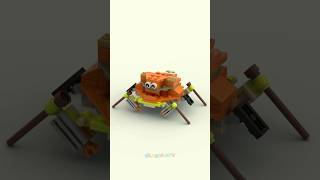 How to make Hermit Crab Lego lego hermitcrab crab machine legoanimation animals kids [upl. by Ameehsat]