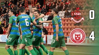 Airdrie FC 04 Hamilton Accies  Match Highlights [upl. by Nnyleak]