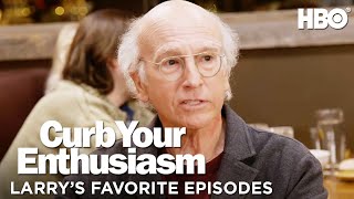 Larry Davids Favorite Curb Your Enthusiasm Episodes  Curb Your Enthusiasm  HBO [upl. by Bambie]