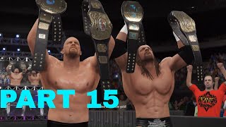 WWE 2K16 2K Showcase Austin 316 Part 15 Backlash 2001  Gameplay [upl. by Soulier]