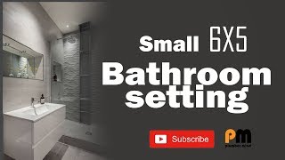 6×5 ke bathoom ki setting [upl. by Lynda]