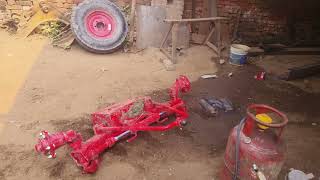 Mahindra Tractor 575 ka Kara Diya farent exal chang Heavy duty shortvideo [upl. by Oriel275]