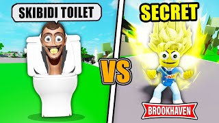 ODA VS SKIBIDI TOILET INCROYABLE 1  Roblox Brookhaven RP [upl. by Hughmanick]