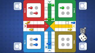 Ludo Club 4 player match Ludo king Ludo game [upl. by Hniv]