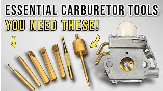 MustHave Tools For Carburetor Repairs amp Rebuilds [upl. by Assin]